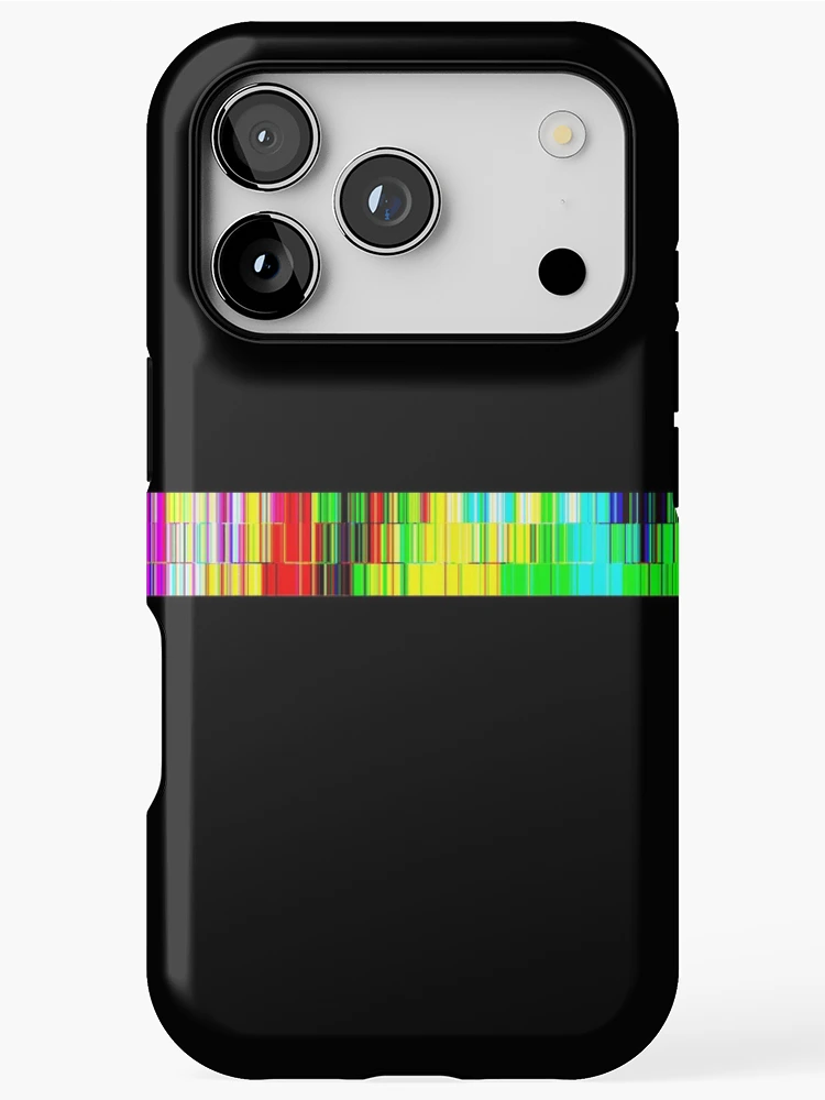 Thumbnail 1 of 4, iPhone Case, Spectrum data glitch designed and sold by UDDesign.