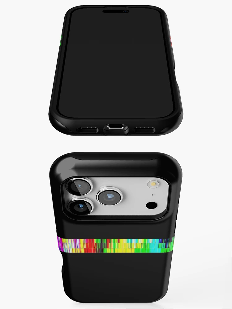 Thumbnail 3 of 4, iPhone Case, Spectrum data glitch designed and sold by UDDesign.