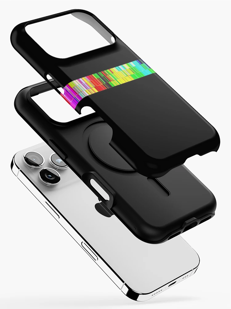 Thumbnail 2 of 4, iPhone Case, Spectrum data glitch designed and sold by UDDesign.