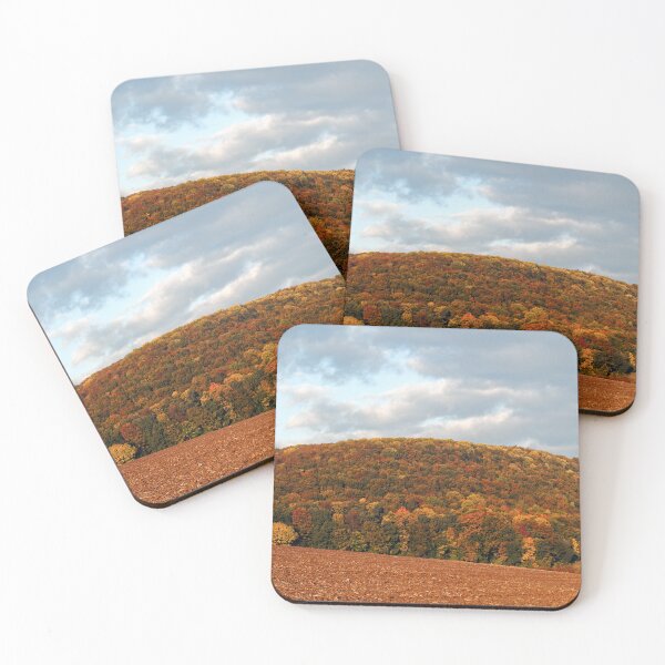 Item preview, Colorfur autumn landscape in Thuringia in Germany designed and sold by krisgreenwood.