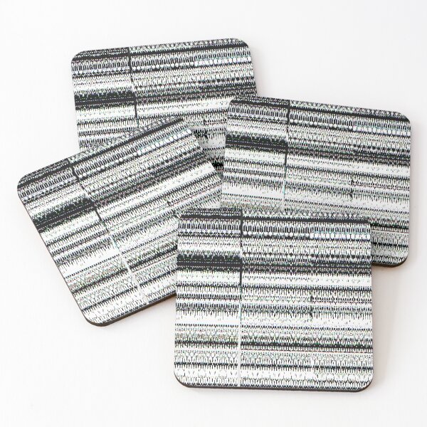 Item preview, Glitch B/W designed and sold by UDDesign.