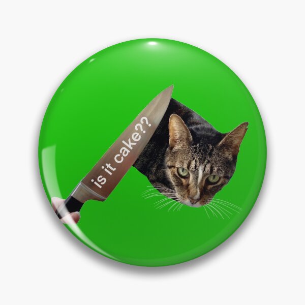 Item preview, Is it cake?! Text designed and sold by JesseIrwinArt.
