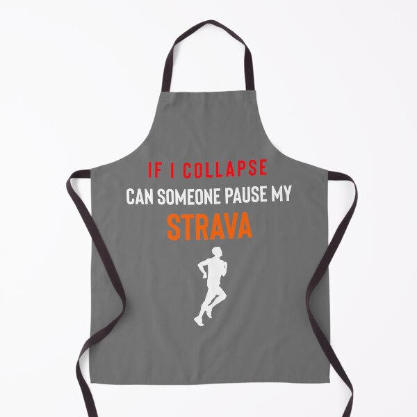 Item preview, If I Collapse Pause My Strava designed and sold by Raw Creative Prints.
