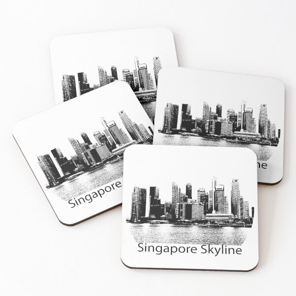 Item preview, Singapore Business Centre Skyline designed and sold by Tom Carpenter.