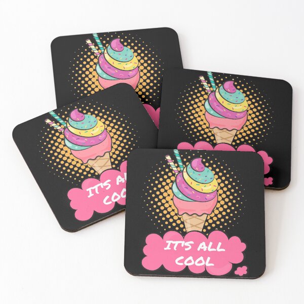 Item preview, It's All Cool Ice Cream Design designed and sold by Paula Helit.