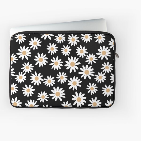  JIPONI Daisy Floral Pattern 15.6 16 Inch Laptop Case