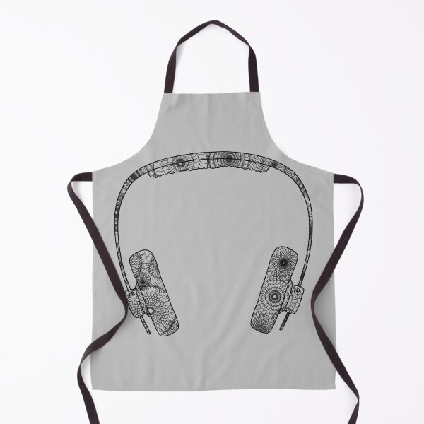 Item preview, Minimalistic headphone with mandala pattern designed and sold by CiniArt.