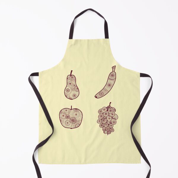 Item preview, Minimalistic fruits design with mandala pattern designed and sold by CiniArt.