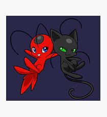 Miraculous Ladybug - Tikki & Plagg Fotodruck