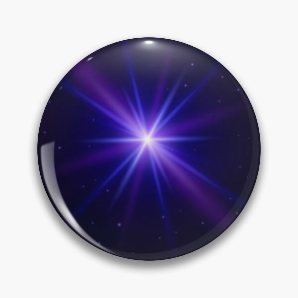 Item preview, Beautiful abstract background. The night sky with many small stars and one big star flash with glowing blue and purple rays  designed and sold by Yevheniia Hulinska.