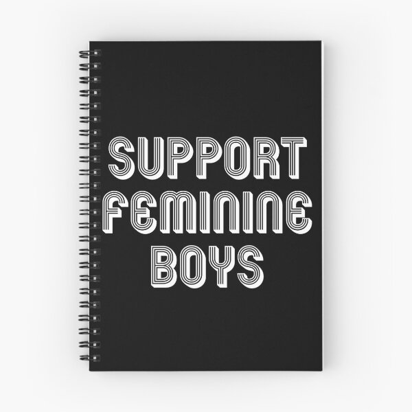 Item preview, SUPPORT FEMININE BOYS designed and sold by SquareClub.