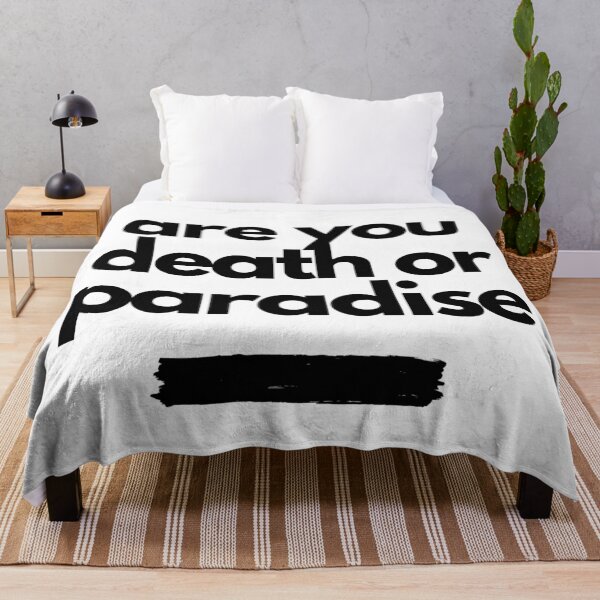 Item preview, are you death or paradise designed and sold by IlonaP99.