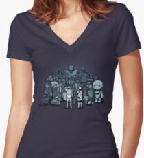 These aren't the droids you are looking for Women's Fitted V-Neck T-Shirt