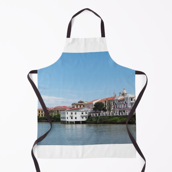 Item preview, View of waterfront and old town Casco Viejo in Panama City designed and sold by krisgreenwood.