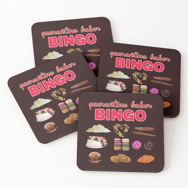 Item preview, quarantine baker bingo designed and sold by doctors-apparel.
