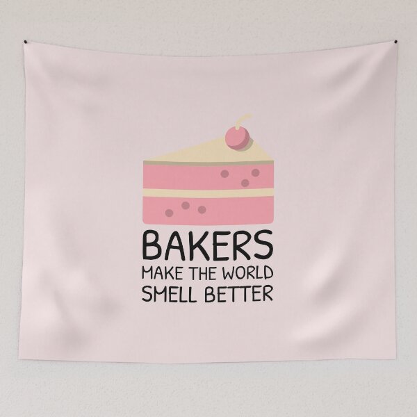 Item preview, Cute pink Cake with quote for baking designed and sold by quoteology.