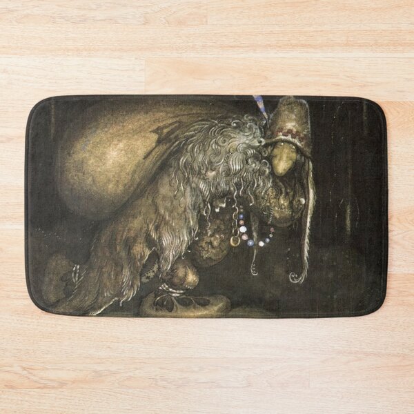 Item preview, Cave Troll Vintage John Bauer fantasy artwork designed and sold by Vintage Designs +.