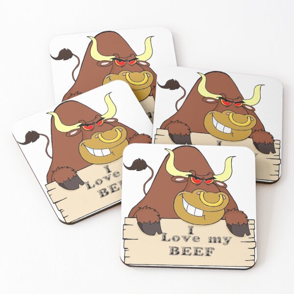 Item preview, I love beef designed and sold by BellsPainting.