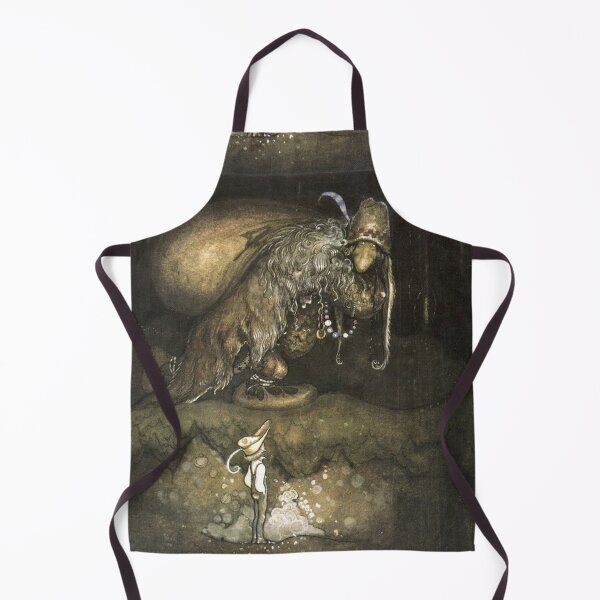 Item preview, Cave Troll Vintage John Bauer fantasy artwork designed and sold by Vintage Designs +.