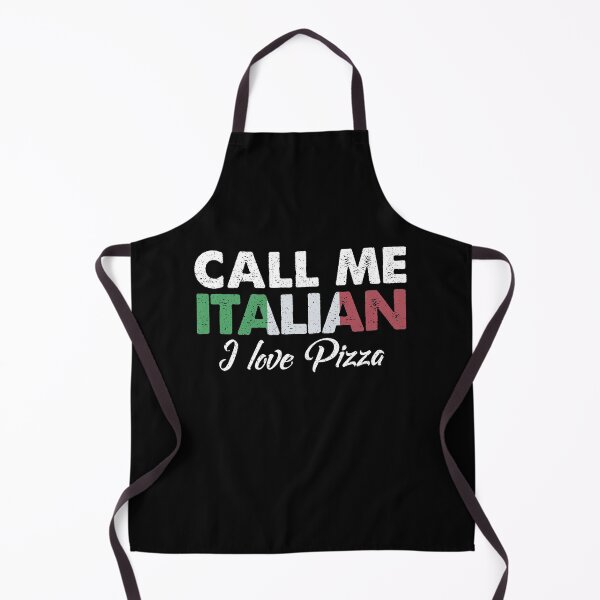 Item preview, Call Me Italian I Love Pizza Distressed Foodie Favorite Food Vintage Gift Idea designed and sold by Orange Pieces.