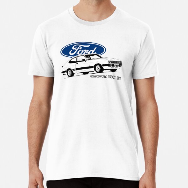Ford Capri Mk3 Embroidered & Personalised Polo Shirt 