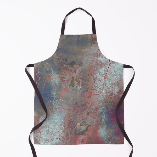 Item preview, Phuket Thailand Street Map Urban designed and sold by IvonDesign.