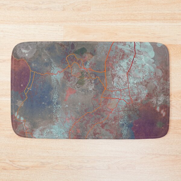 Item preview, Phuket Thailand Street Map Urban designed and sold by IvonDesign.