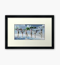 Earth Dance Framed Print