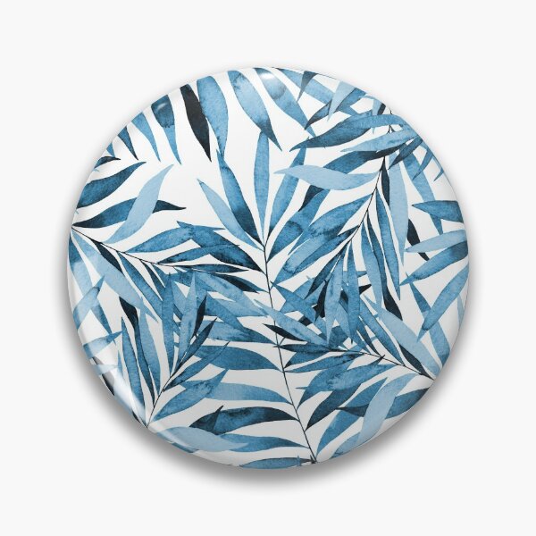 Item preview, Blue Leaf Pattern designed and sold by Primroaddesigns.