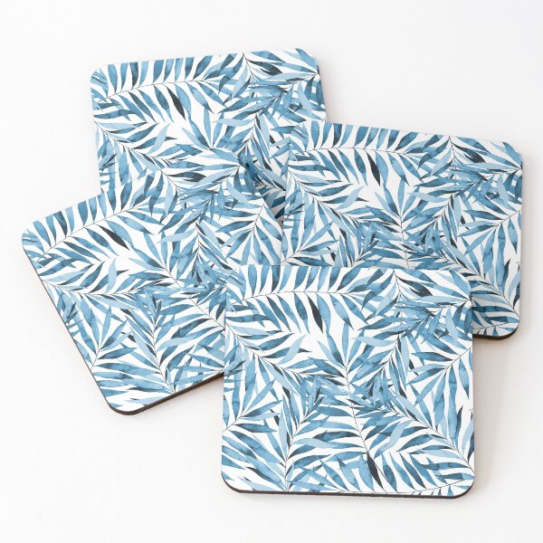 Item preview, Blue Leaf Pattern designed and sold by Primroaddesigns.