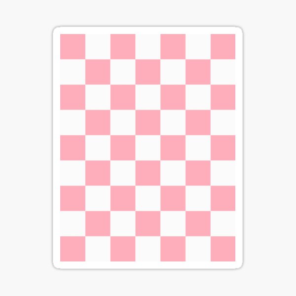 Check - Pink Sticker