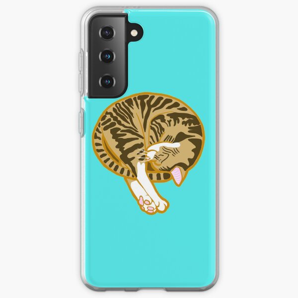 Shrimp Cat Tabby with White (Josie!) Samsung Galaxy Soft Case
