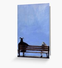 Sulk Greeting Card