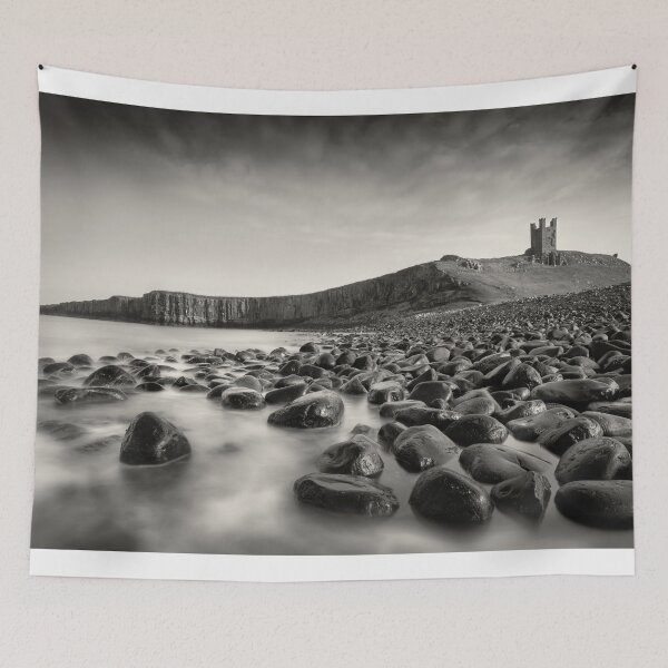 Item preview, Dunstanburgh Castle B&W. designed and sold by Phillip Thornton.