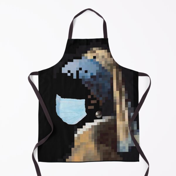 Item preview, Girl with the pearl earring art T-Shirt in contemporary context, Graphic Pixelart fashion Shirt, Unisex Fit designed and sold by blastshmucks.