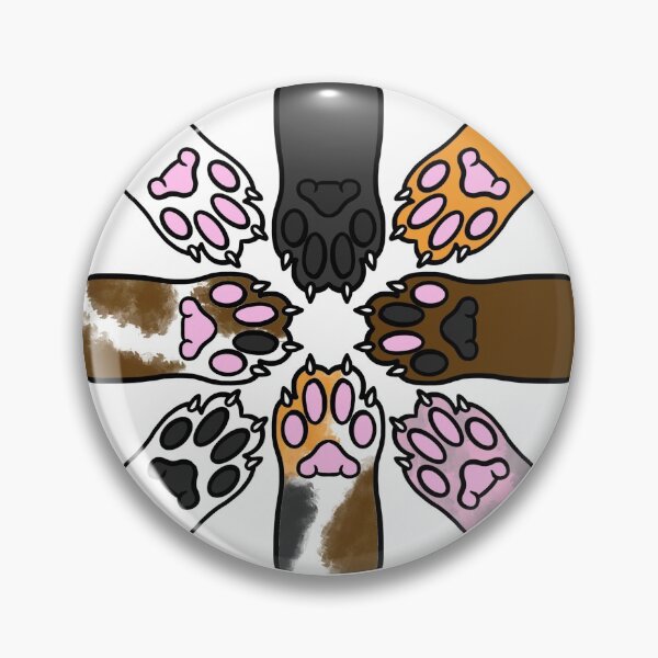 Item preview, Paw Circle Drawing designed and sold by JesseIrwinArt.