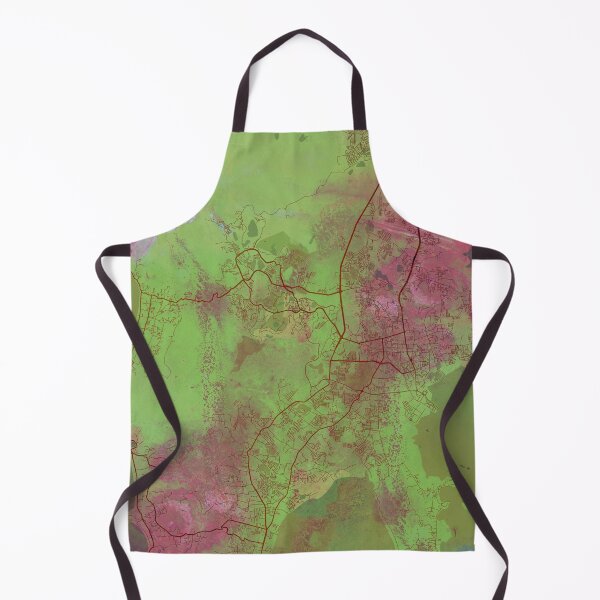 Item preview, Phuket Thailand Street Map Green Planet designed and sold by IvonDesign.