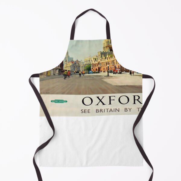 Item preview, Railway Poster Oxford designed and sold by stickart-marek.
