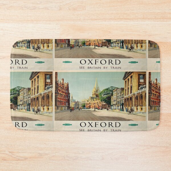 Item preview, Railway Poster Oxford designed and sold by stickart-marek.