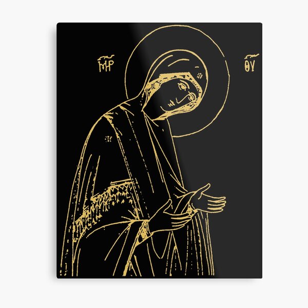 Theotokos Metal Print