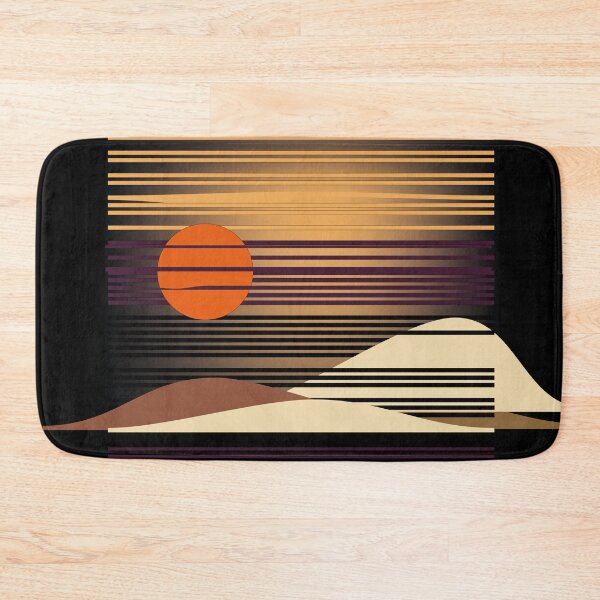 Item preview, Sun setting over the dunes designed and sold by grafikestelle.