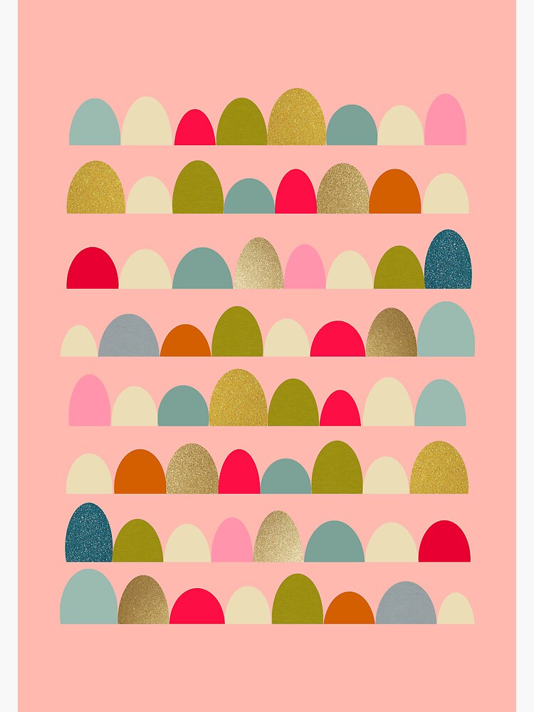 Thumbnail 3 of 3, Art Print, Delightful Rue (Pink) designed and sold by myteemo.