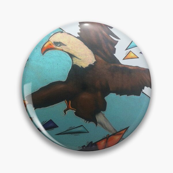 Item preview, Eagle on broken glass designed and sold by AHELENE.