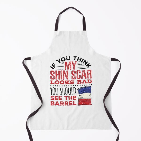 Item preview, Funny Barrel Racing Shin Scar designed and sold by jaygo.