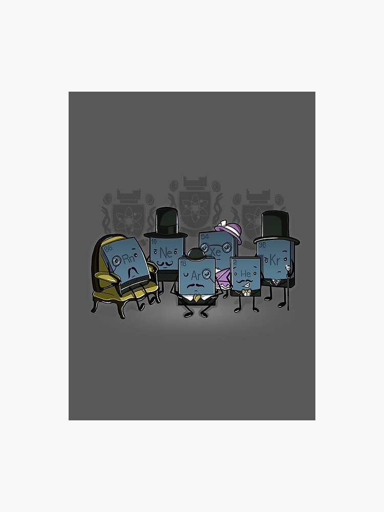 Noble Gases Photographic Print