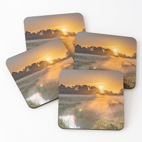 Item preview, Canterbury Stodmarsh misty sunrise designed and sold by rogerstanger.