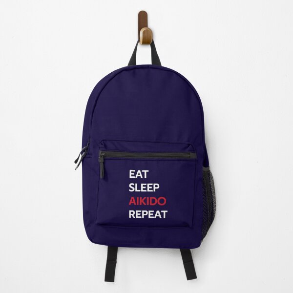 Item preview, Eat Sleep Aikido Repeat designed and sold by CatArtStore.