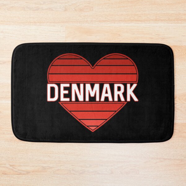 Item preview, I Love Denmark, Danish Heart designed and sold by Celticana.