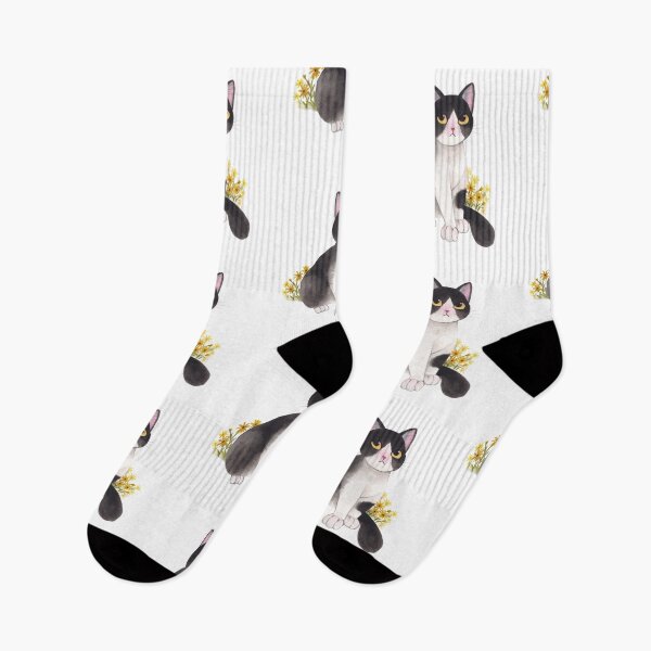 Item preview, Cute tuxedo cat designed and sold by Kaoryn Chan.