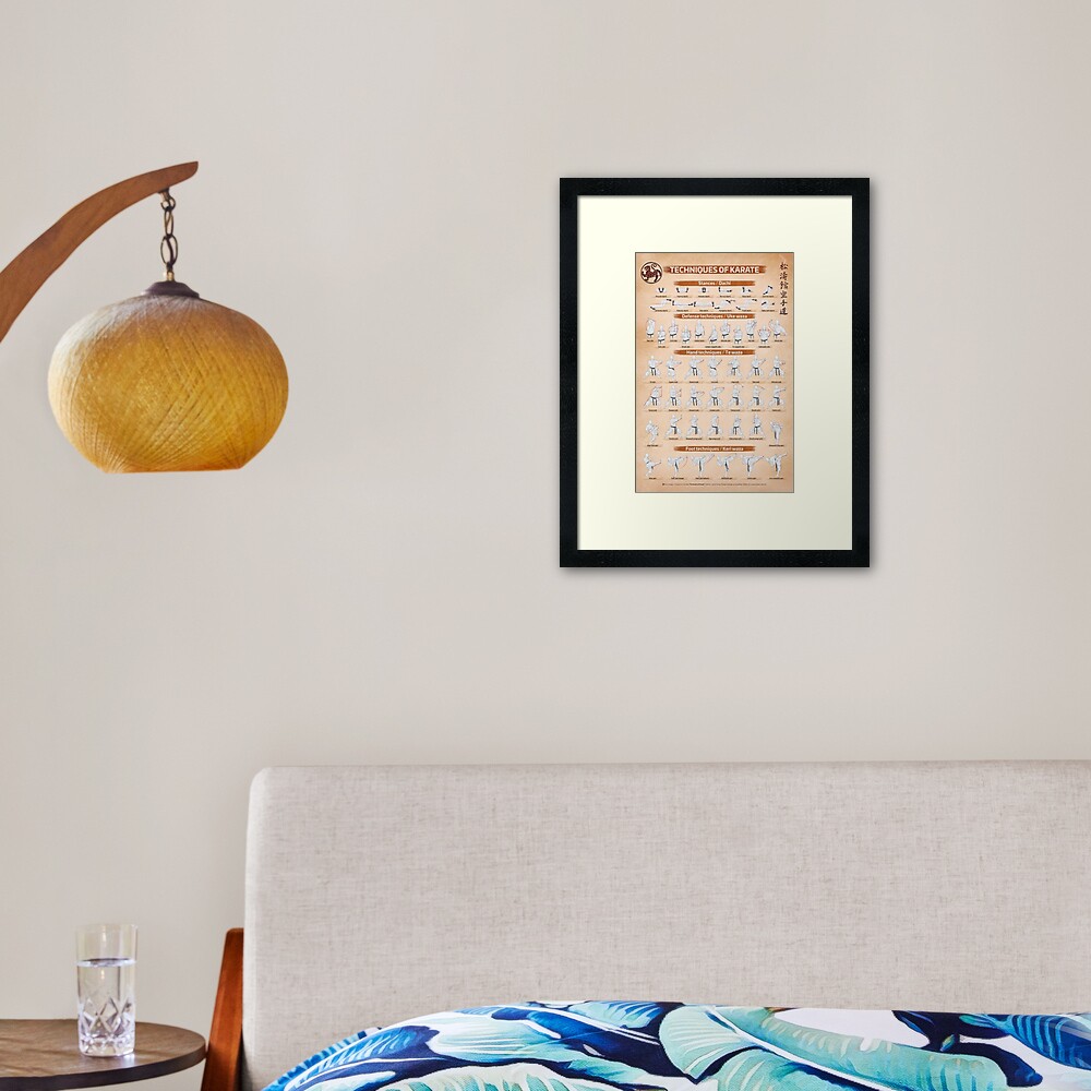 Item preview, Framed Art Print designed and sold by Shotokan-Kata.